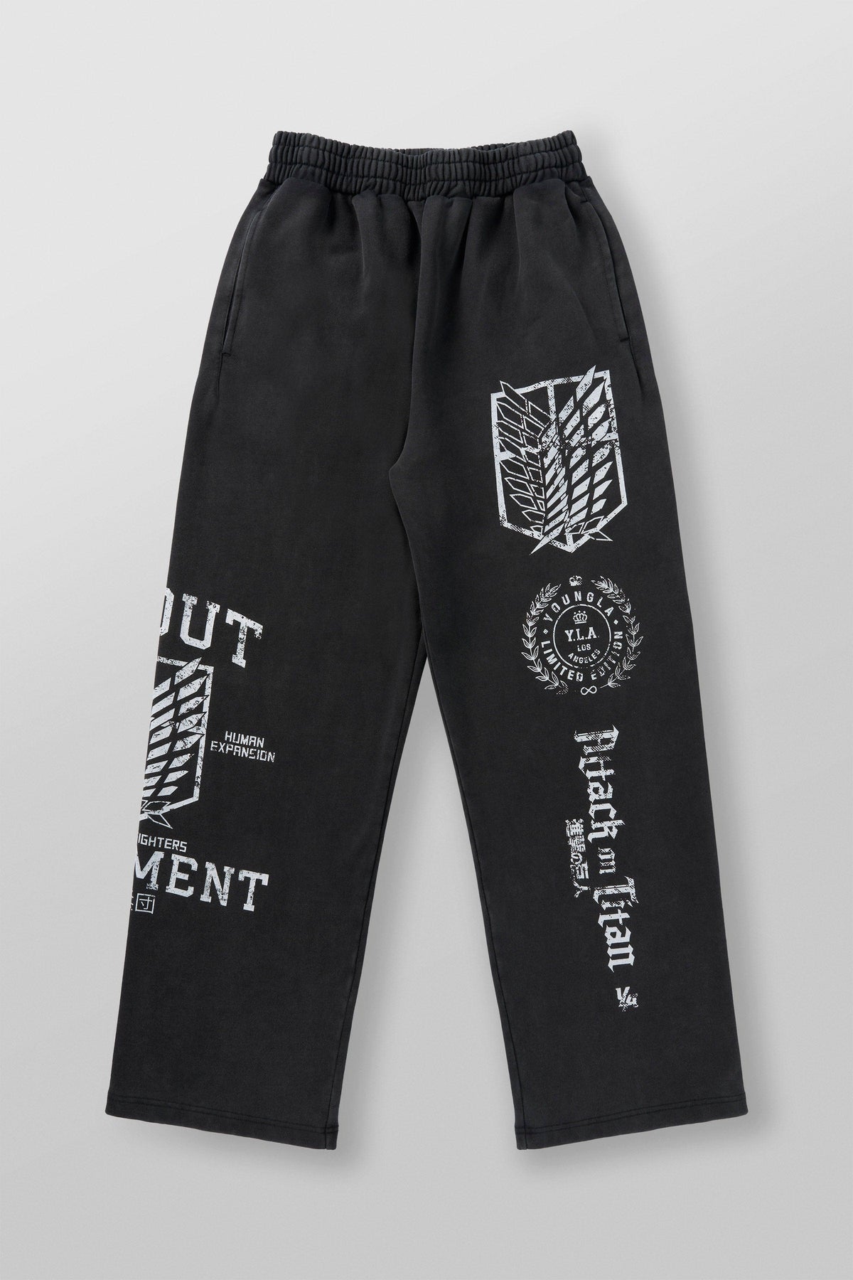 2128 - AOT?  x YLA Baggy Joggers