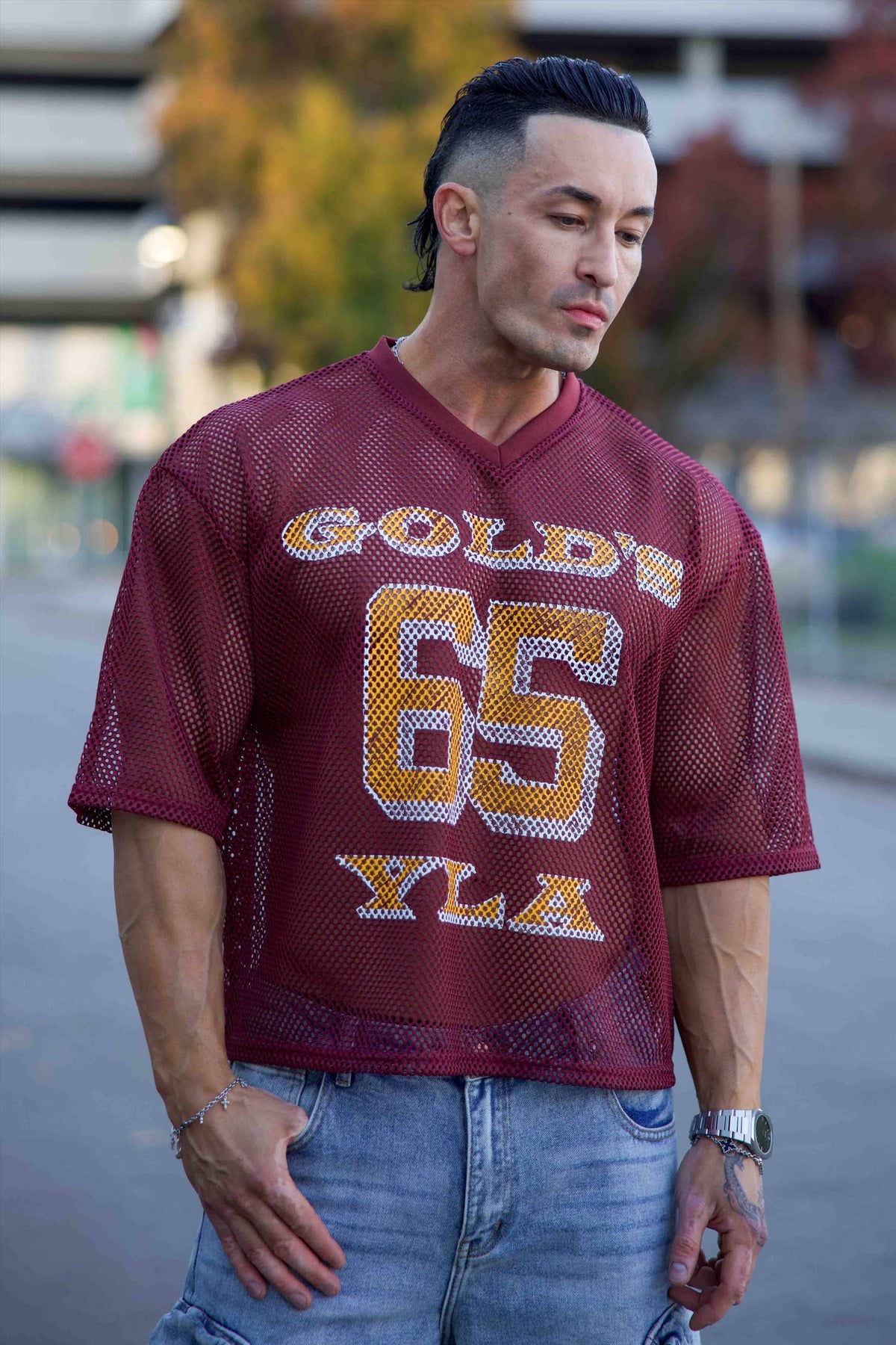 4078 - Golds Gym Jersey